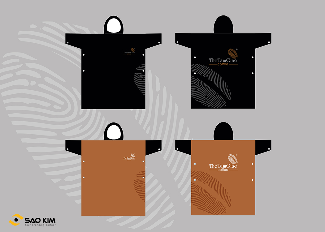 THE TAM GIAO COFFEE - Đặt tên và thiết kế logo nhận diện thương hiệu cho quán cà phê The Tâm Giao Coffee